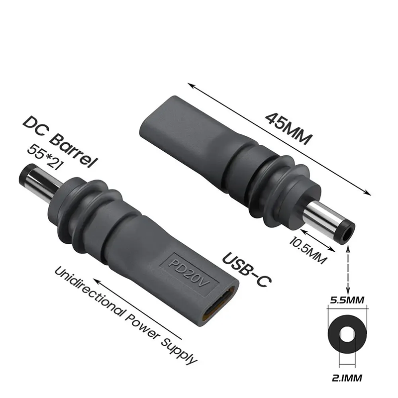 Home Cinema Usb - Type-C to DC Power Adapter for