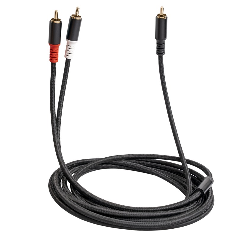 Home Cinema Diy - 1/2/3M 1 RCA Male To 2
