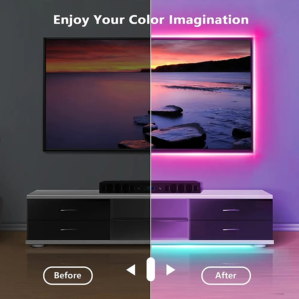 Tape Bluetooth USB LED Strip L - огляд і ціна Ambient Light Strip Tv