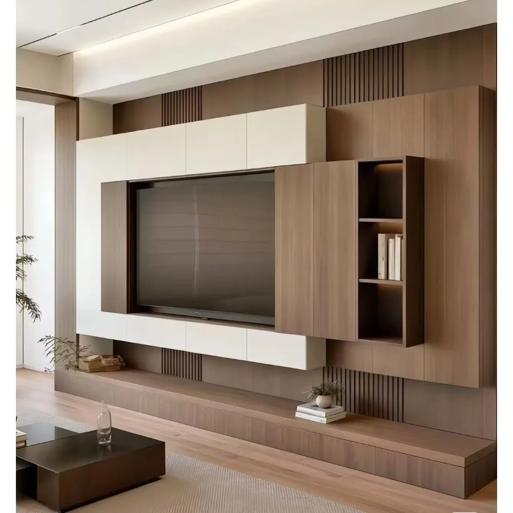 Modern Custom Wooden Low TV Ca - огляд і ціна Home Cinema Furniture