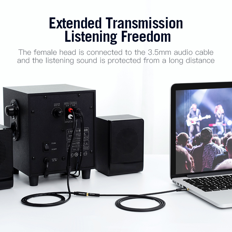 Vention Jack 3.5mm Female to 2 - огляд і ціна Home Cinema Player