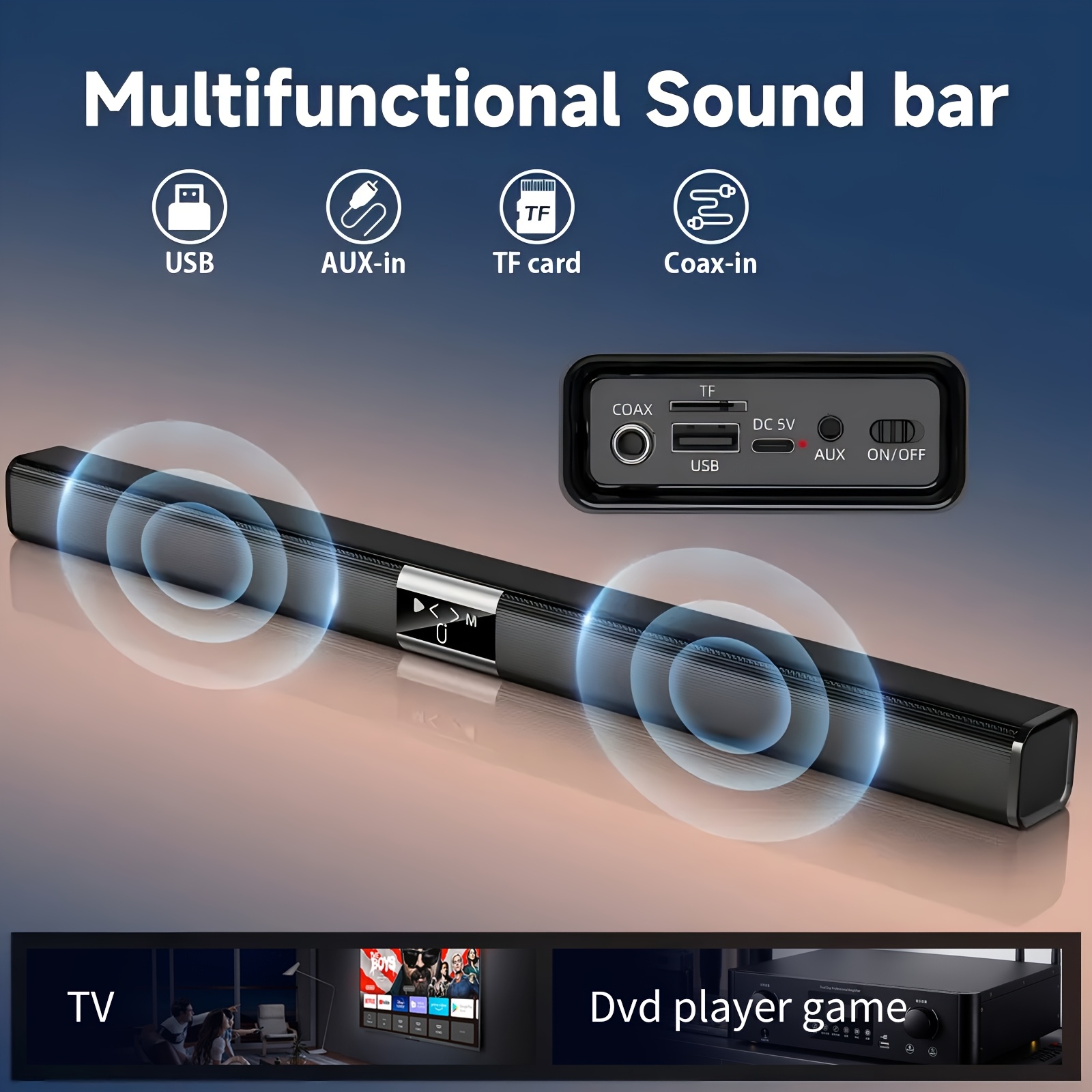 Soundbar Cinema Soundbar Hifi  - огляд і ціна Home Cinema Couch