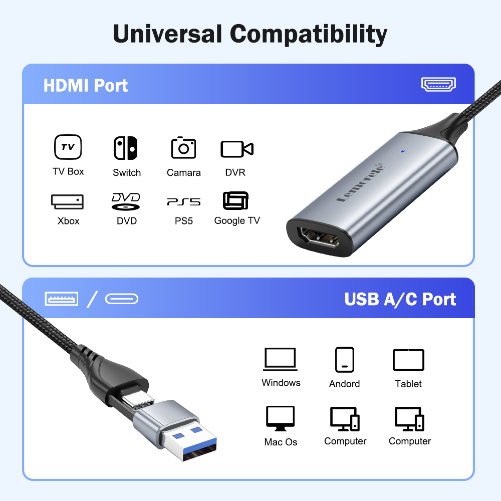 Lemorele USB 2.0 Video Capture - огляд і ціна Home Cinema Usb
