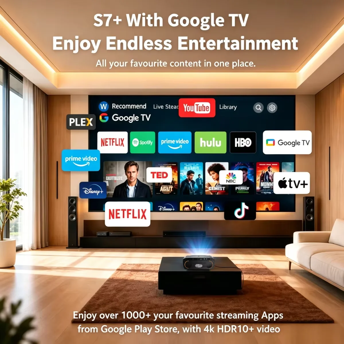 S7 4200ANSI Native 1080P 4K UH - огляд і ціна Home Cinema Couch