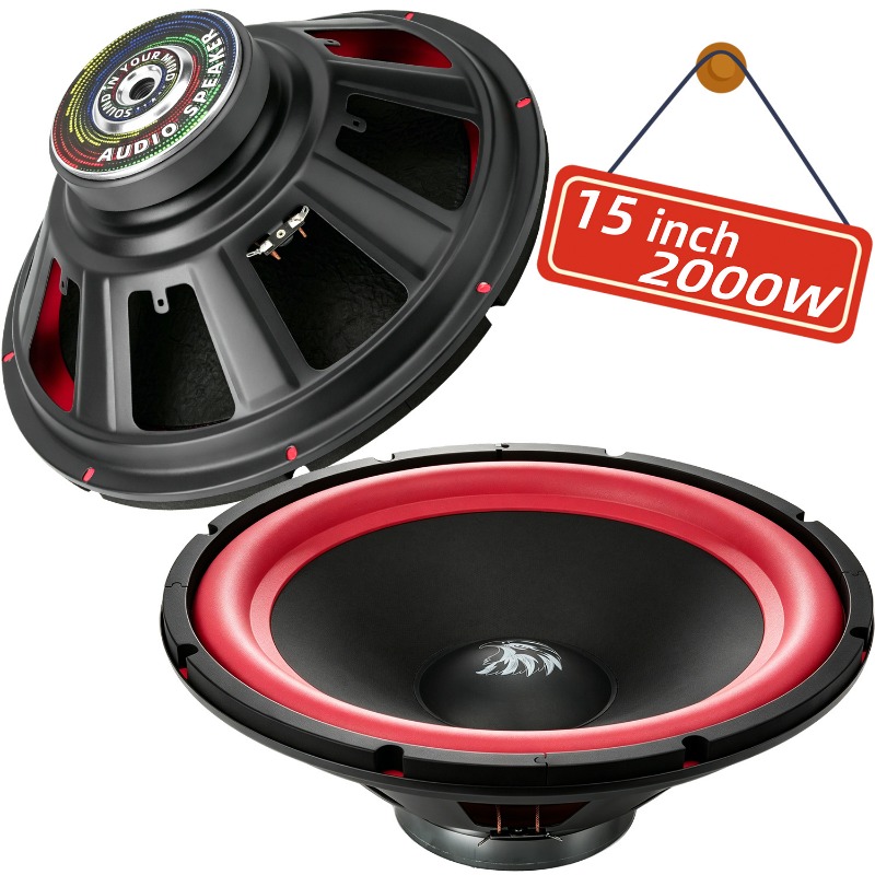 1pcs 15 Inch Car Subwoofer 200 - огляд і ціна Home Cinema Player