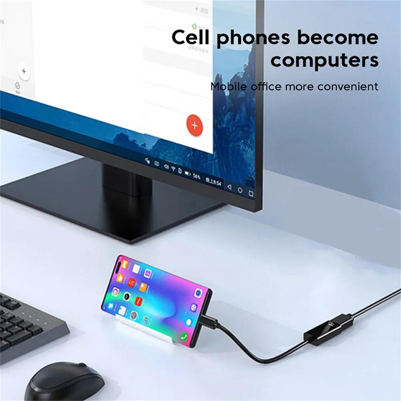Type C To HDMI-compatible Adap - огляд і ціна Home Cinema Usb