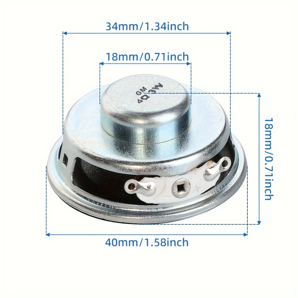 AUIN 2Pcs Mini 1.5 Inch Full F - огляд і ціна Home Cinema Equipment