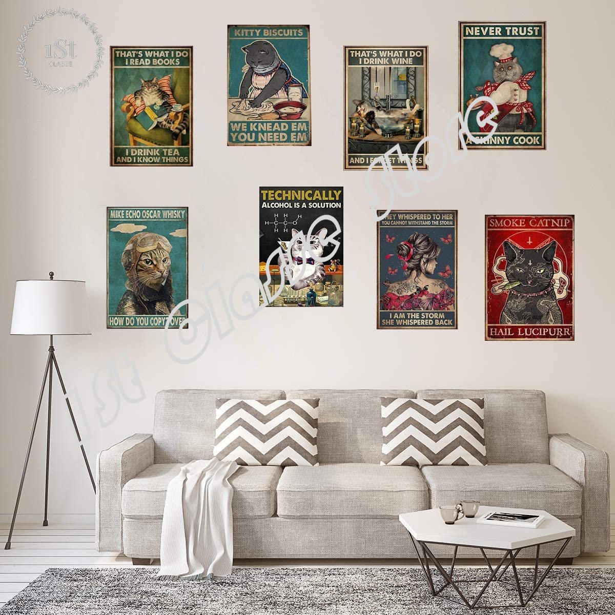 Achtung Minen Tin Sign art wal - огляд і ціна Home Cinema Logo