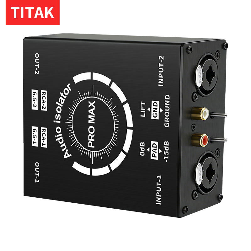 3Pin XLR/RCA/TS/TRS Ground Loo - огляд і ціна Home Cinema Diy