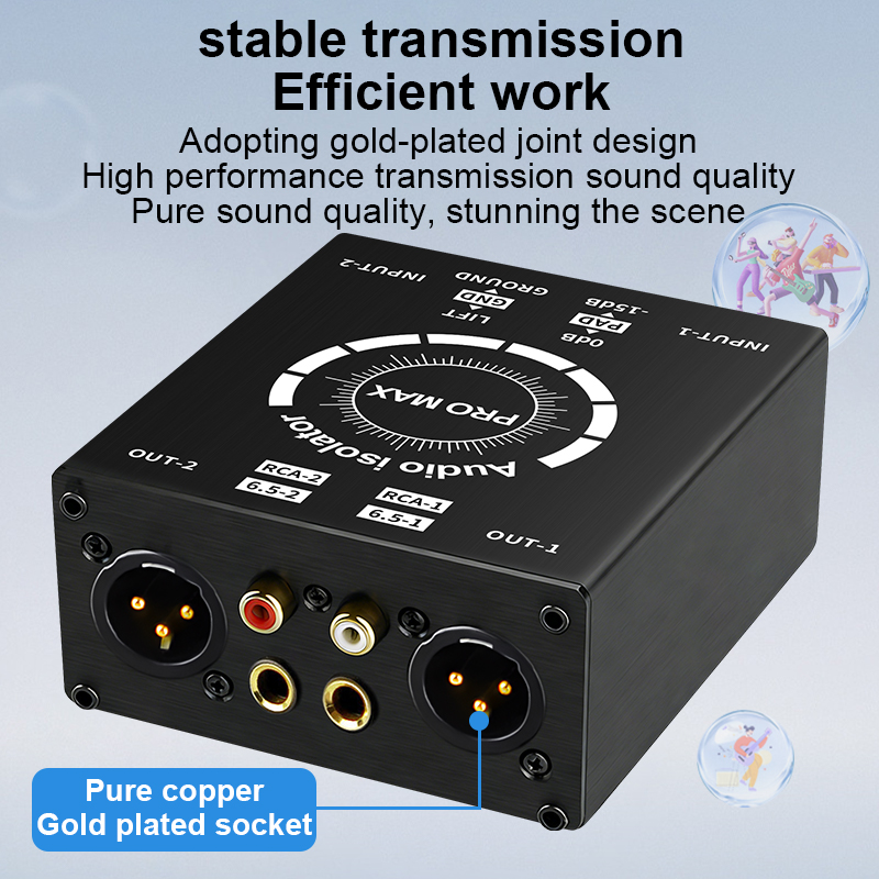 3Pin XLR/RCA/TS/TRS Ground Loo - огляд і ціна Home Cinema Diy