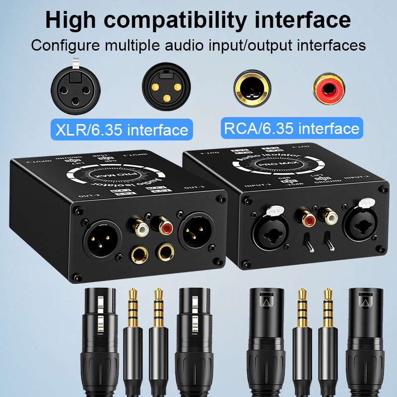 3Pin XLR/RCA/TS/TRS Ground Loo - огляд і ціна Home Cinema Diy
