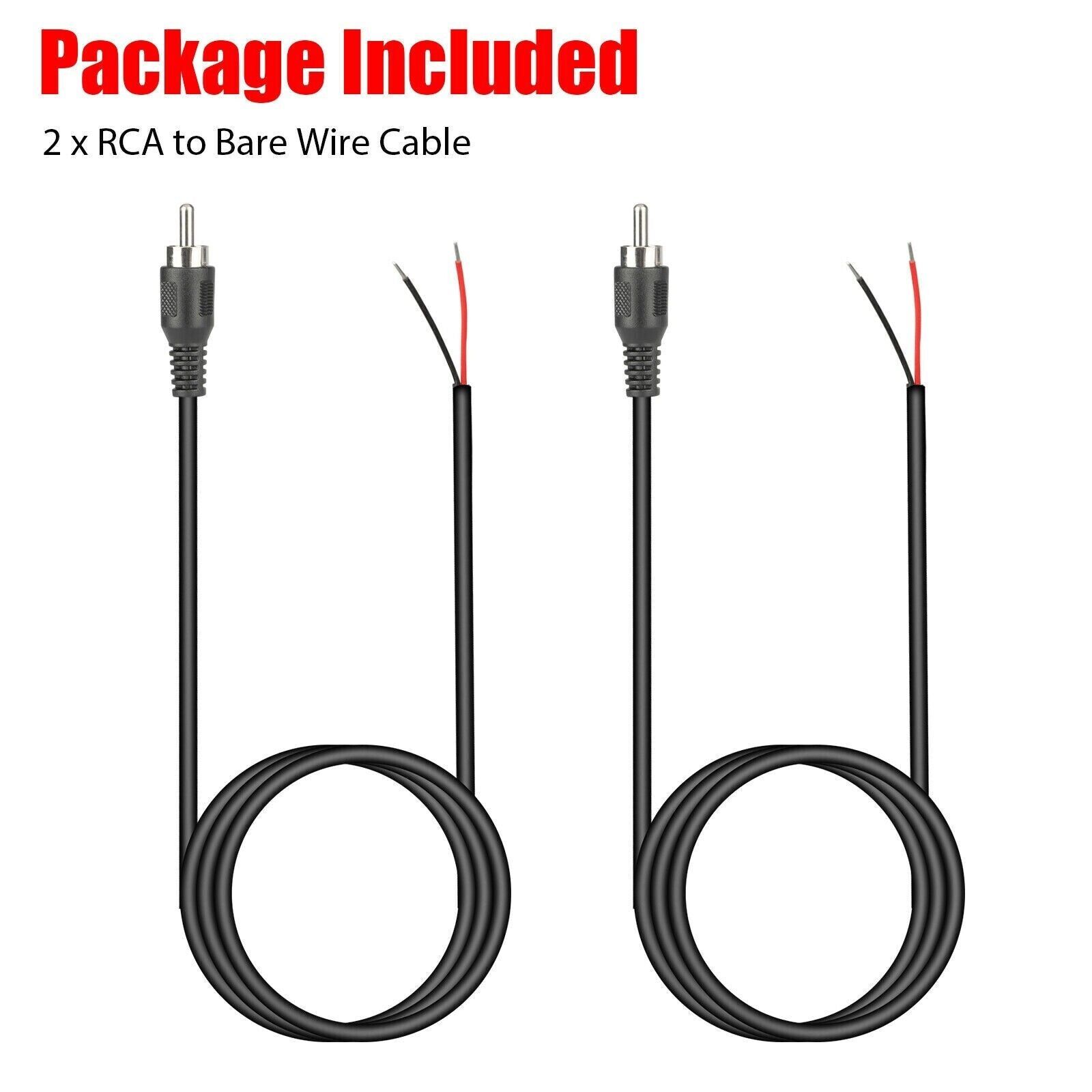 2-Pack 10ft RCA Male Plug To B - огляд і ціна Home Cinema Diy