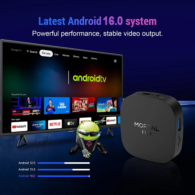 2026 New T1+ 8K HD TV Box Andr - огляд і ціна Home Cinema Player