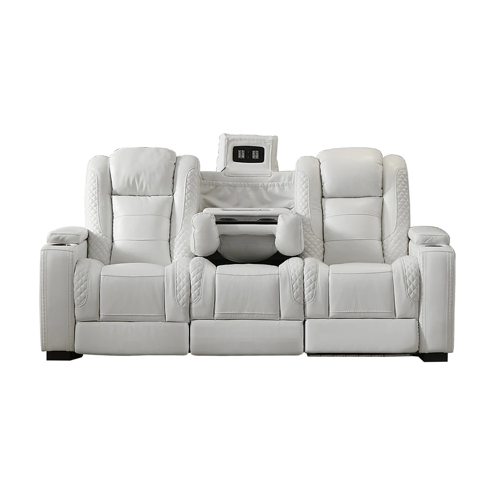 Luxury Power Recliner White Le - огляд і ціна Home Cinema Recliners