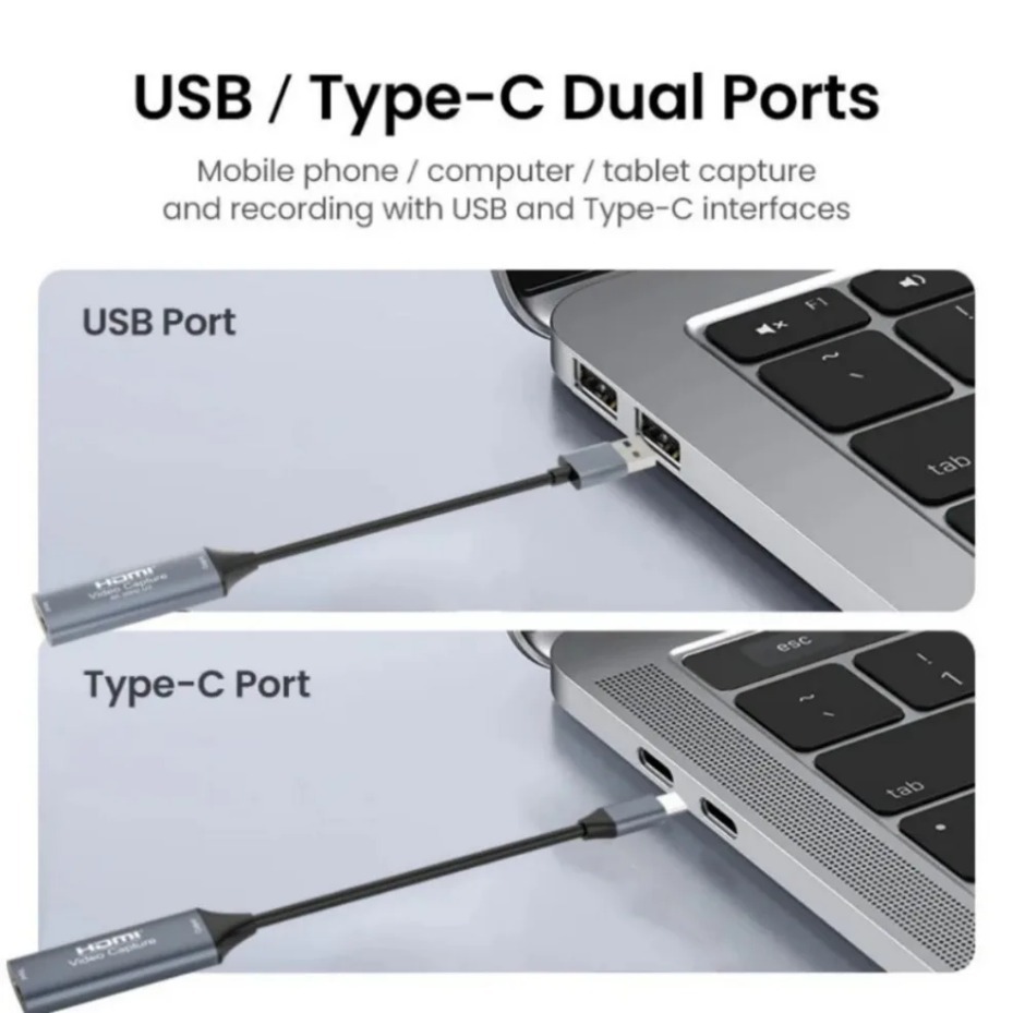 USB-C 2.0/3.0 HDMI Video Captu - огляд і ціна Home Cinema Usb