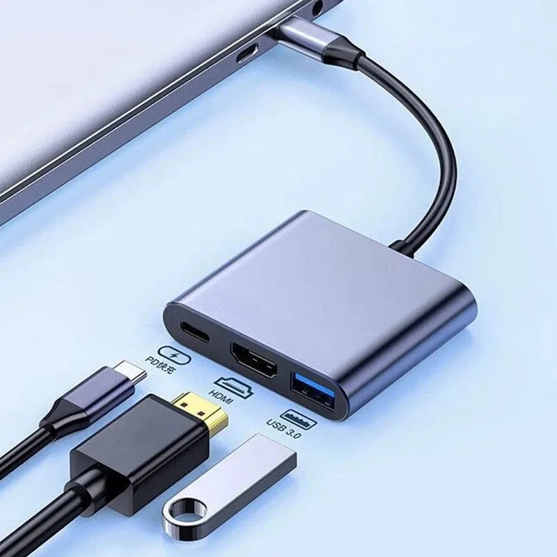 USB C HUB 3in1 Type C 3.0 to H - огляд і ціна Home Cinema Usb