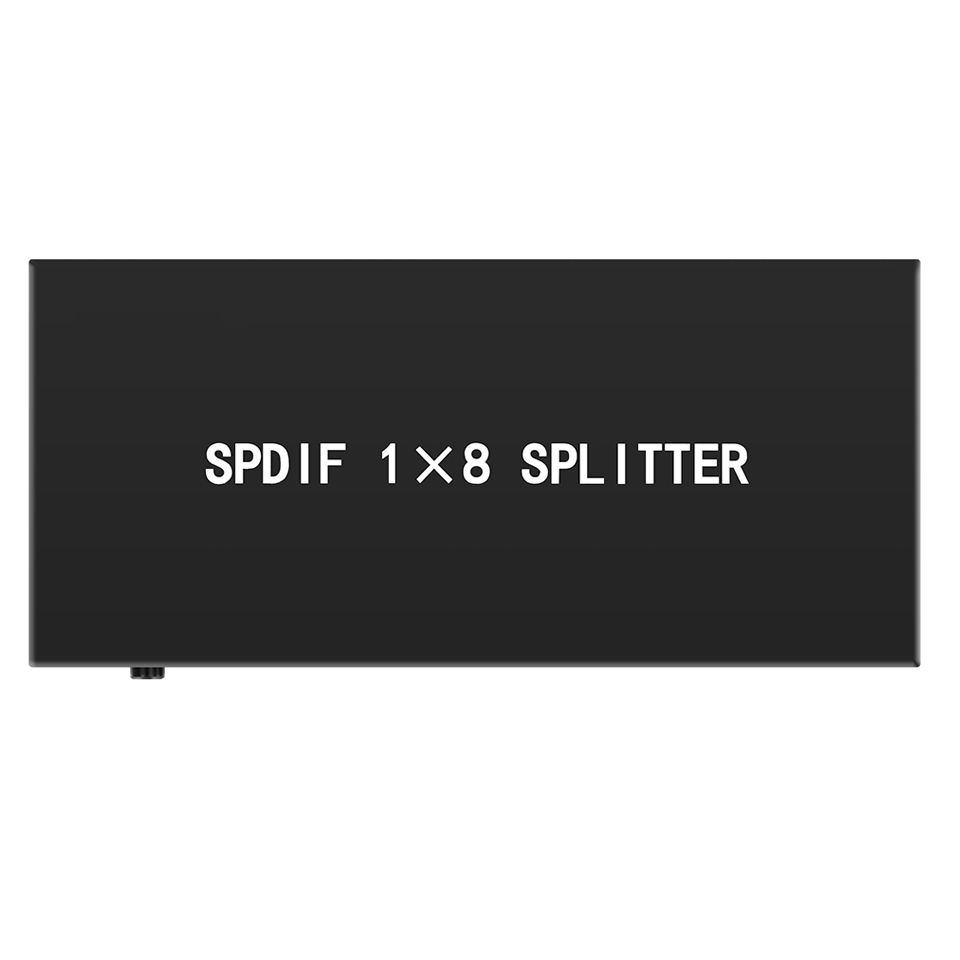 Optical Audio Splitter,1 in 8  - огляд і ціна Home Cinema Diy