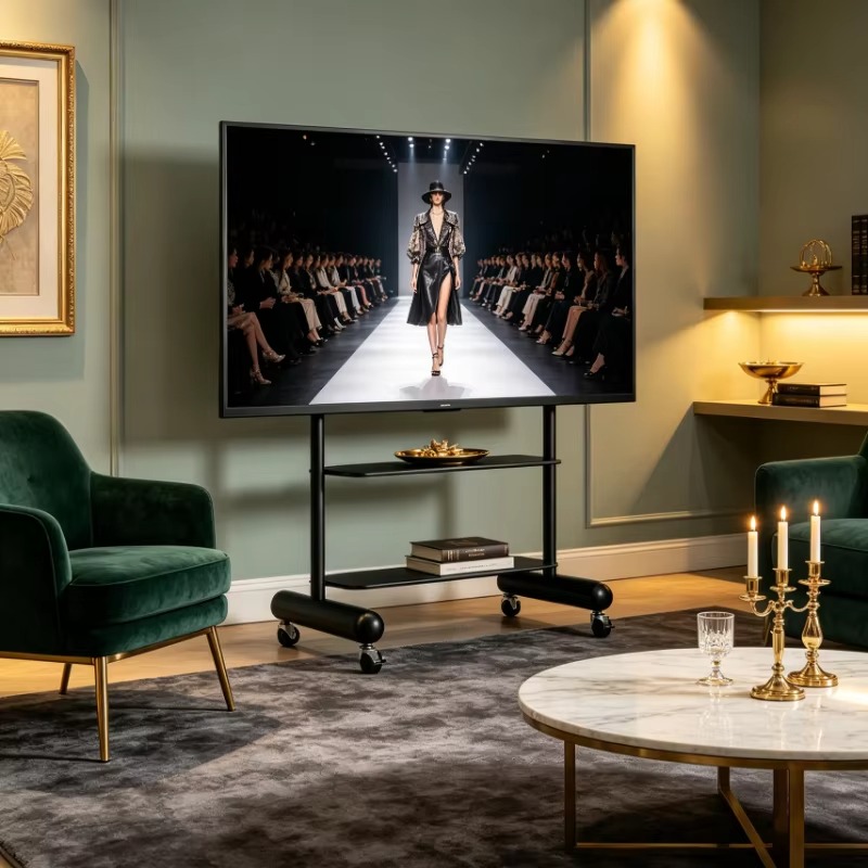 Mobile TV Stand for Small Apar - огляд і ціна Home Cinema In Small Room