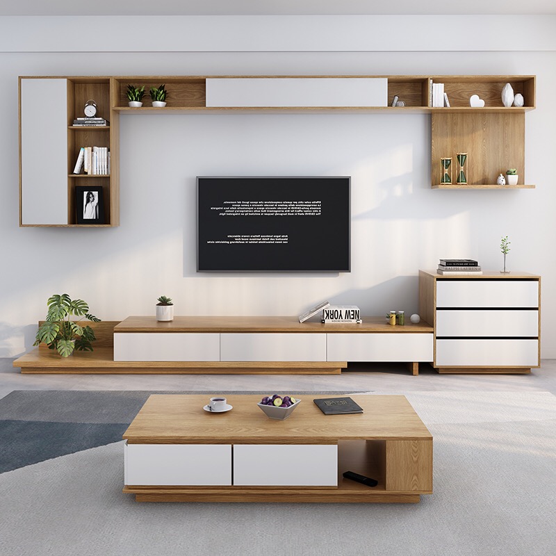 Modern Wooden Wall Cabinets Li - огляд і ціна Home Cinema Furniture