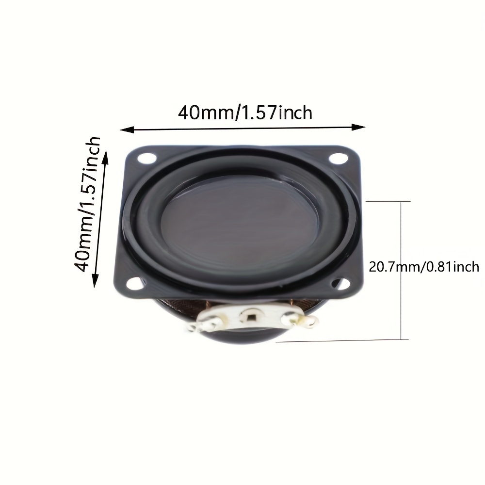 AUIN 2pcs 1.5 Inch 40MM Subwoo - огляд і ціна Home Cinema Equipment