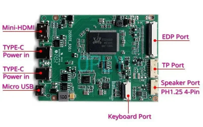 EDP Controller Board USB-C for - огляд і ціна Home Cinema Usb