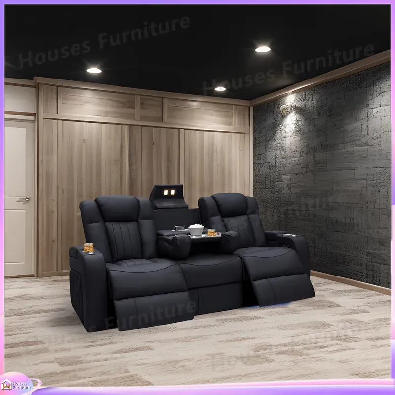 Leather Recliner Sofa Home The - огляд і ціна Home Cinema Recliners