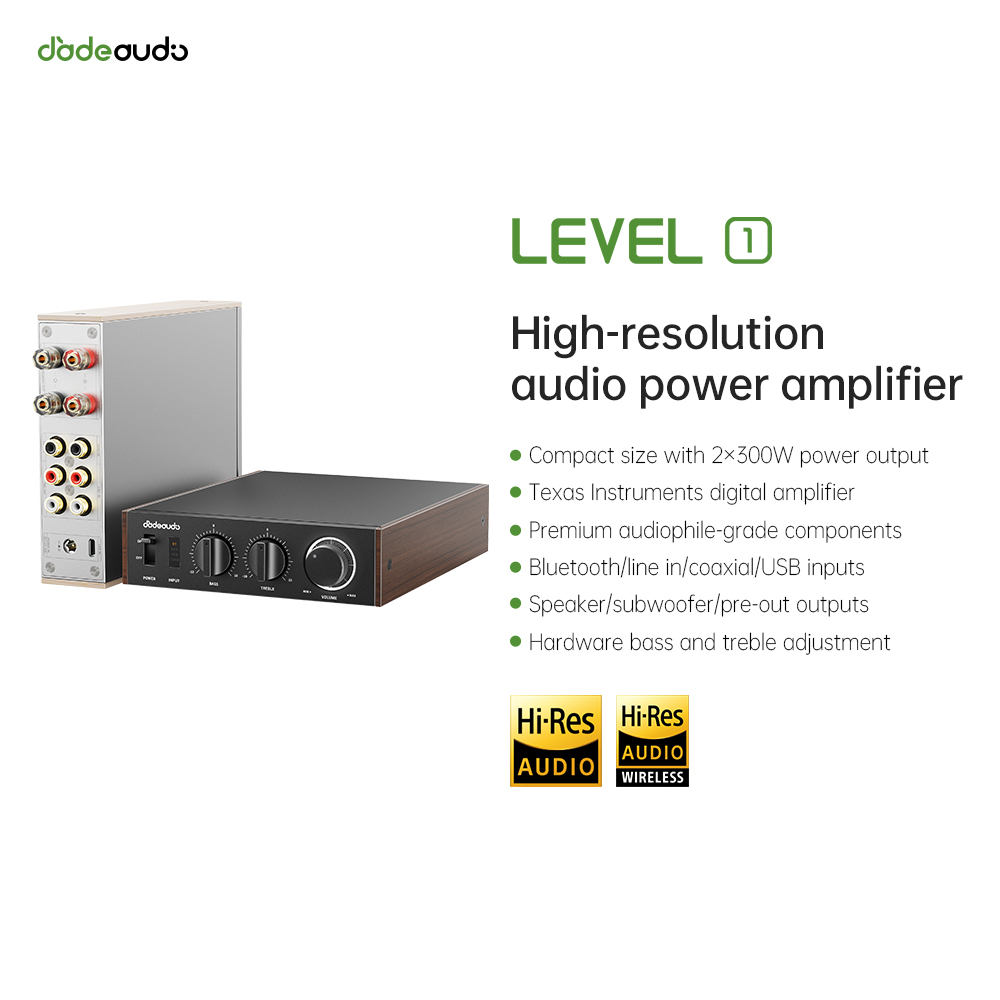 JadeAudio Level 1 Desktop HiFi - огляд і ціна Home Cinema Diy